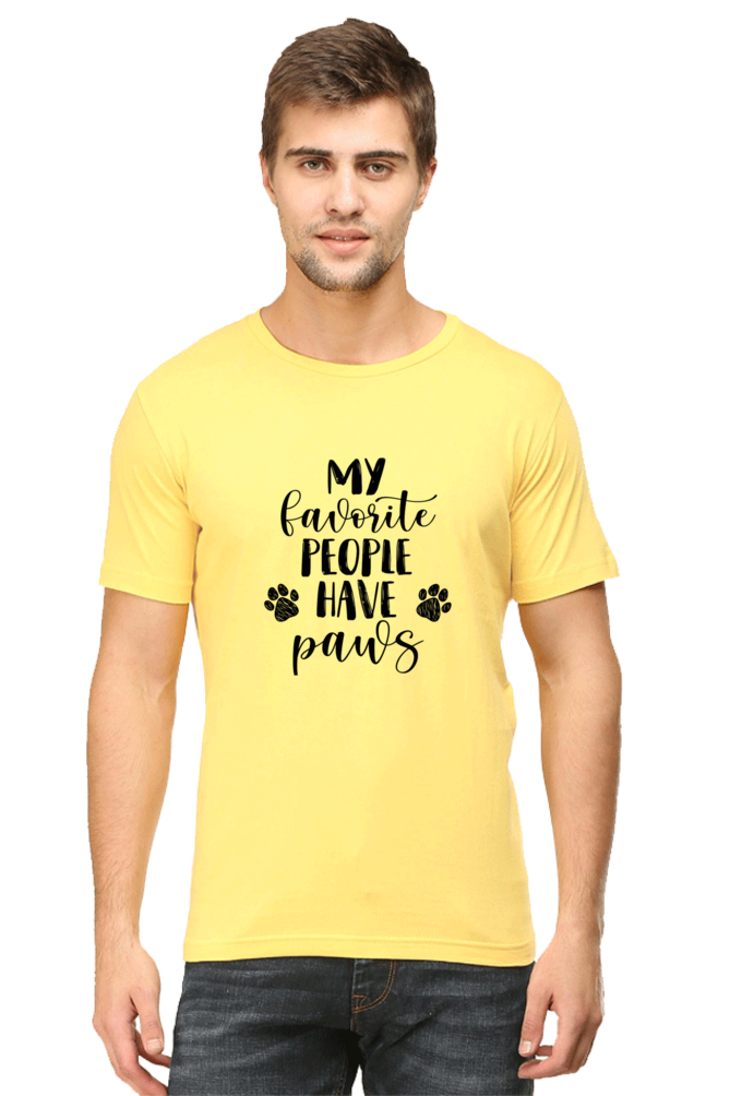 My Favorite ppl have paws - Classic Unisex T-shirt