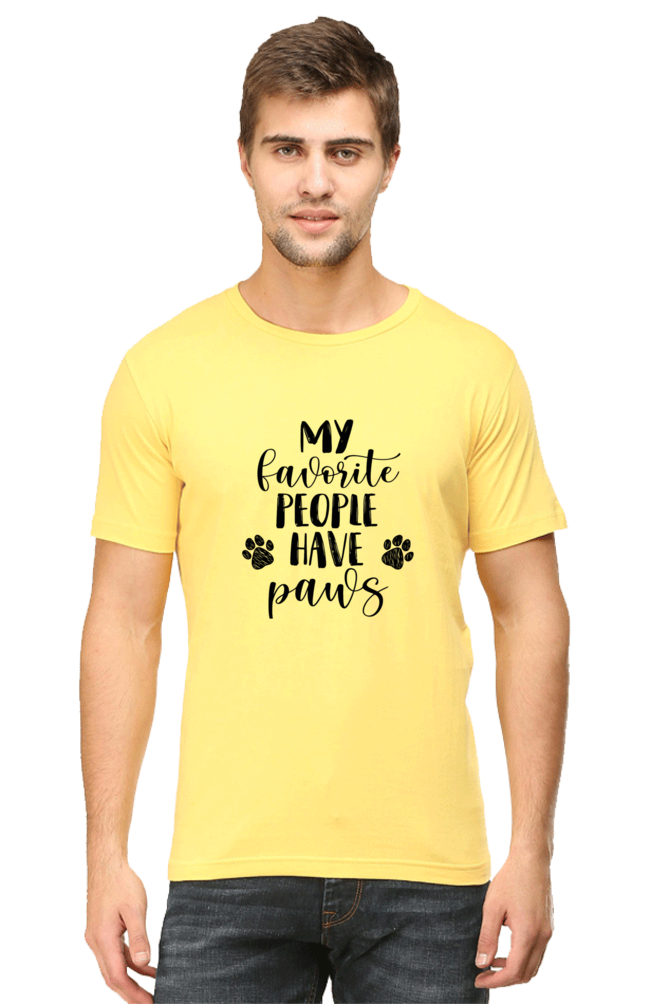 My Favorite ppl have paws - Classic Unisex T-shirt