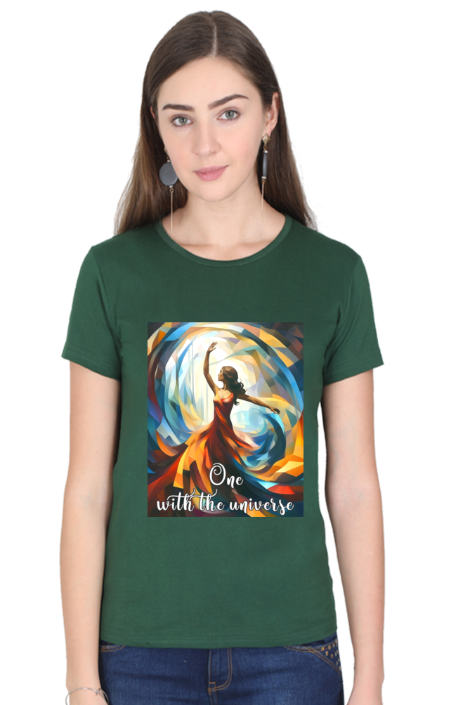 One with the Universe Womens T-Shirt