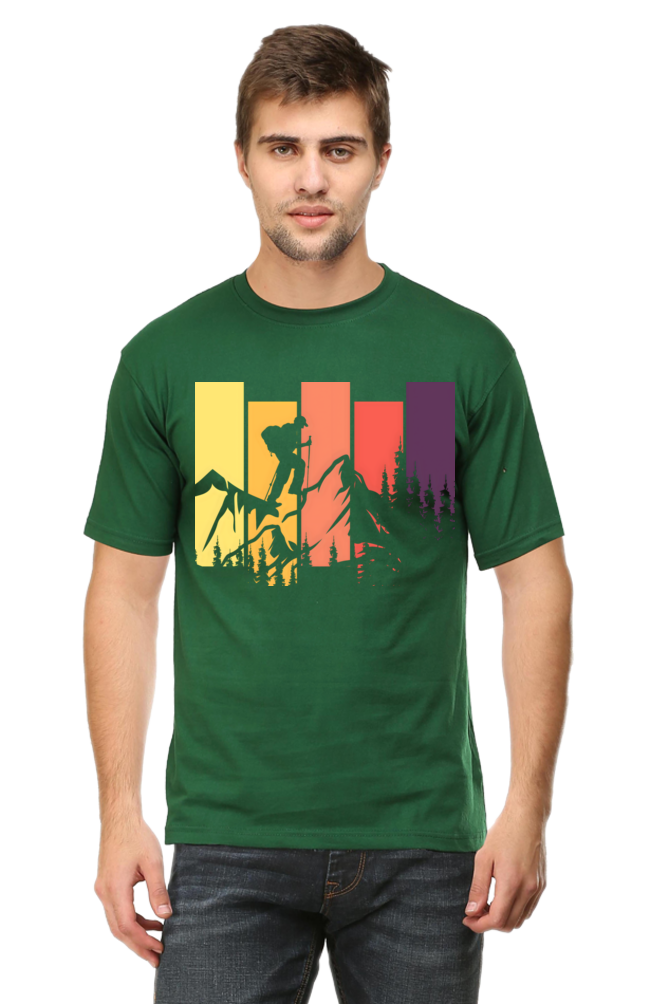 Hiking Graphic Classic Unisex T-shirt