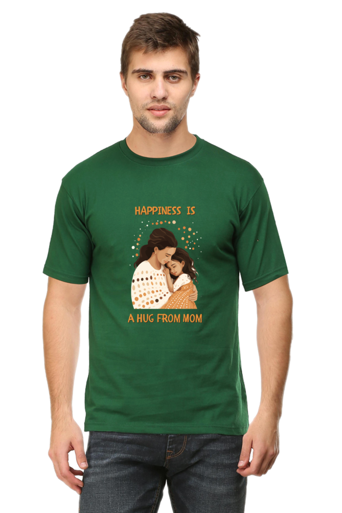 Happiness is a Hug from mom - Classic Unisex T-shirt