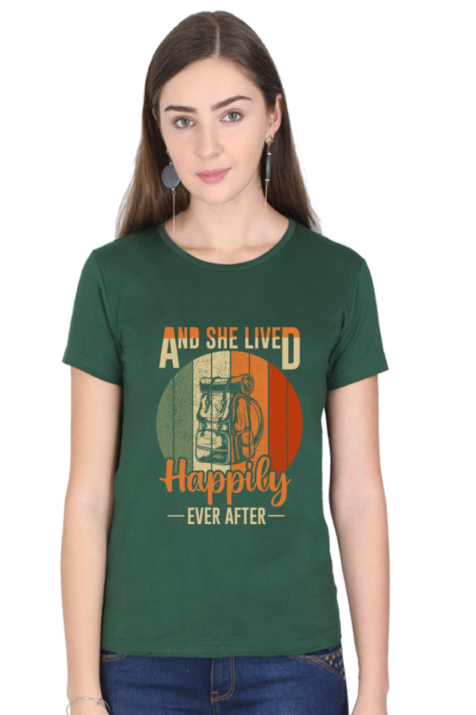 Lived Happily Everafter, Womens T-Shirt