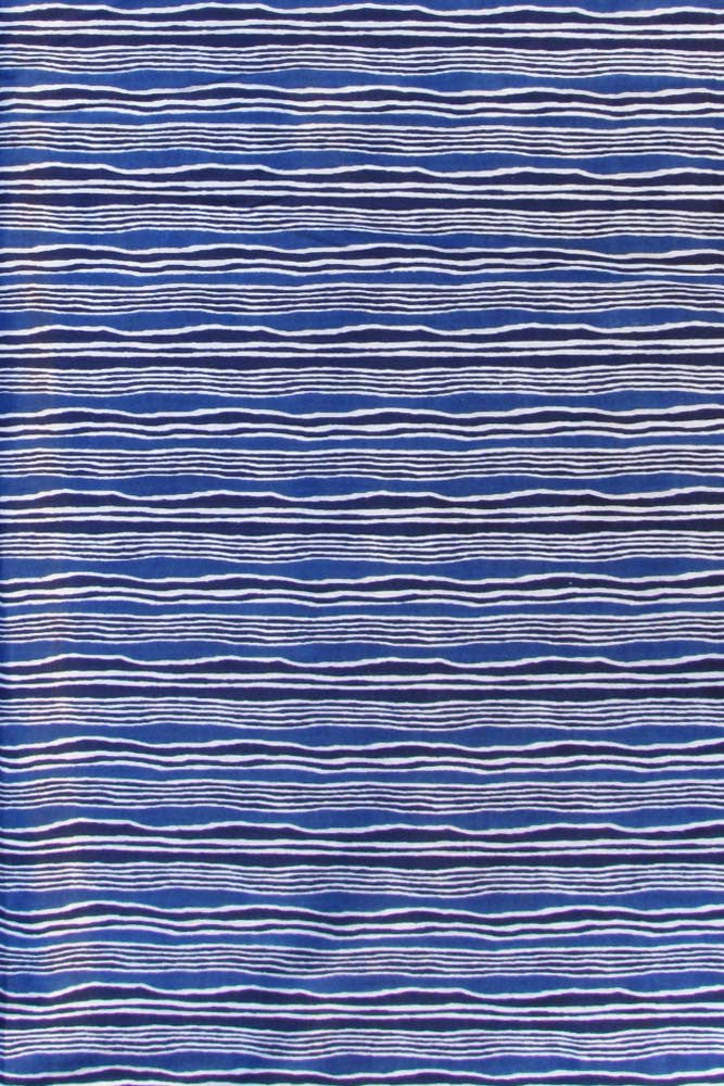 Block Printed Running Cotton Fabric