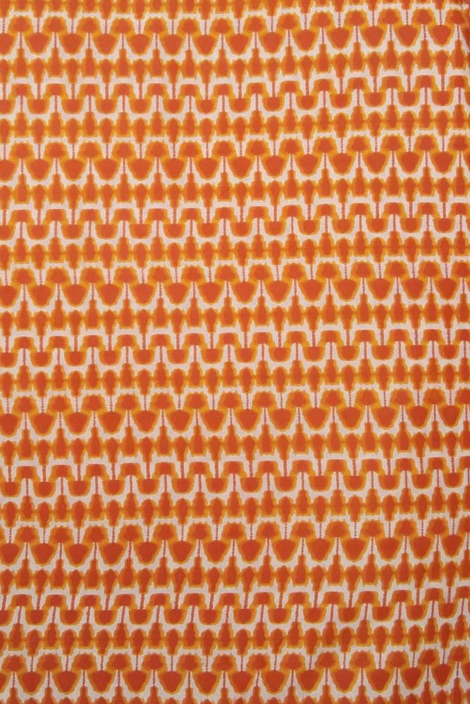 Block Printed Running Cotton Fabric