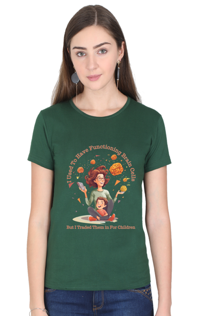 Traded Brain for Children - Womens T-Shirt