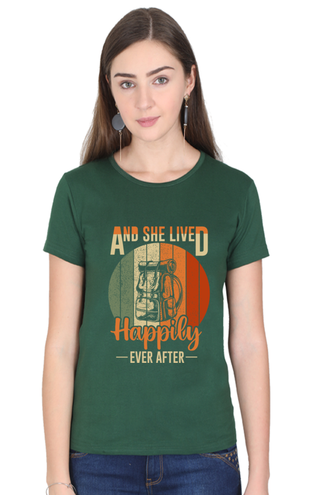 Lived Happily Everafter, Womens T-Shirt