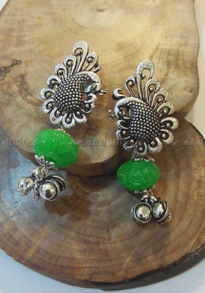 German Silver Earrings