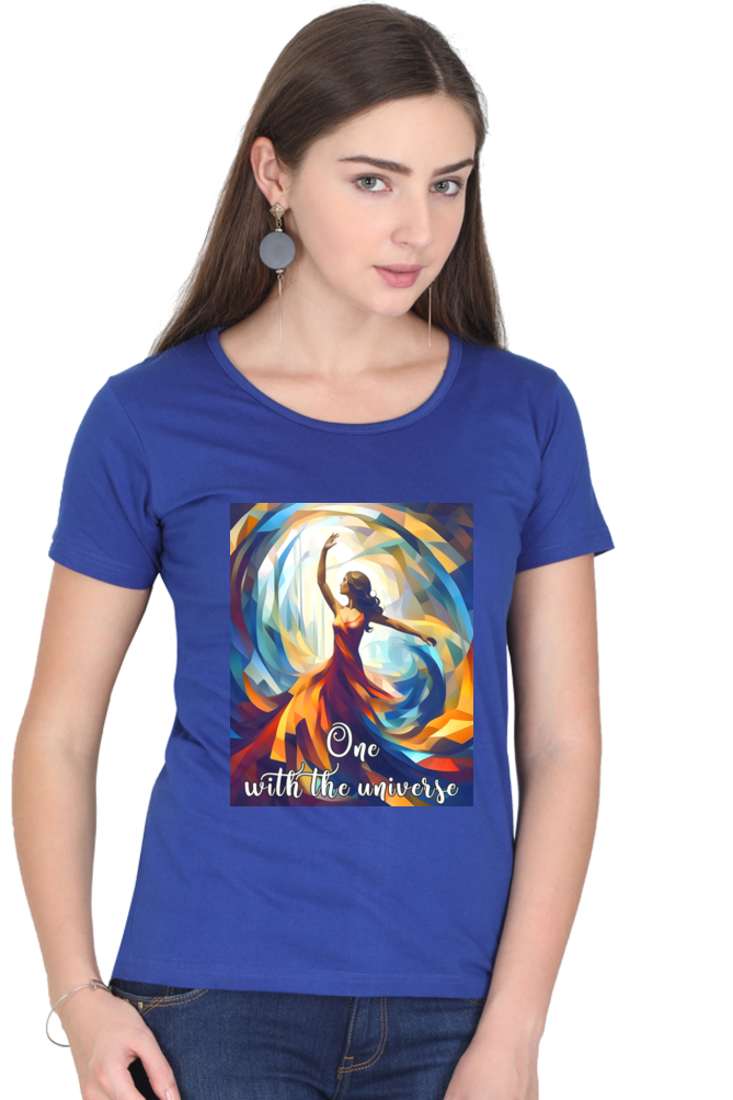 One with the Universe Womens T-Shirt