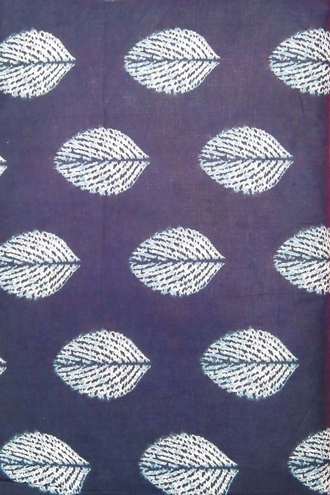 Block Printed Running Cotton Fabric