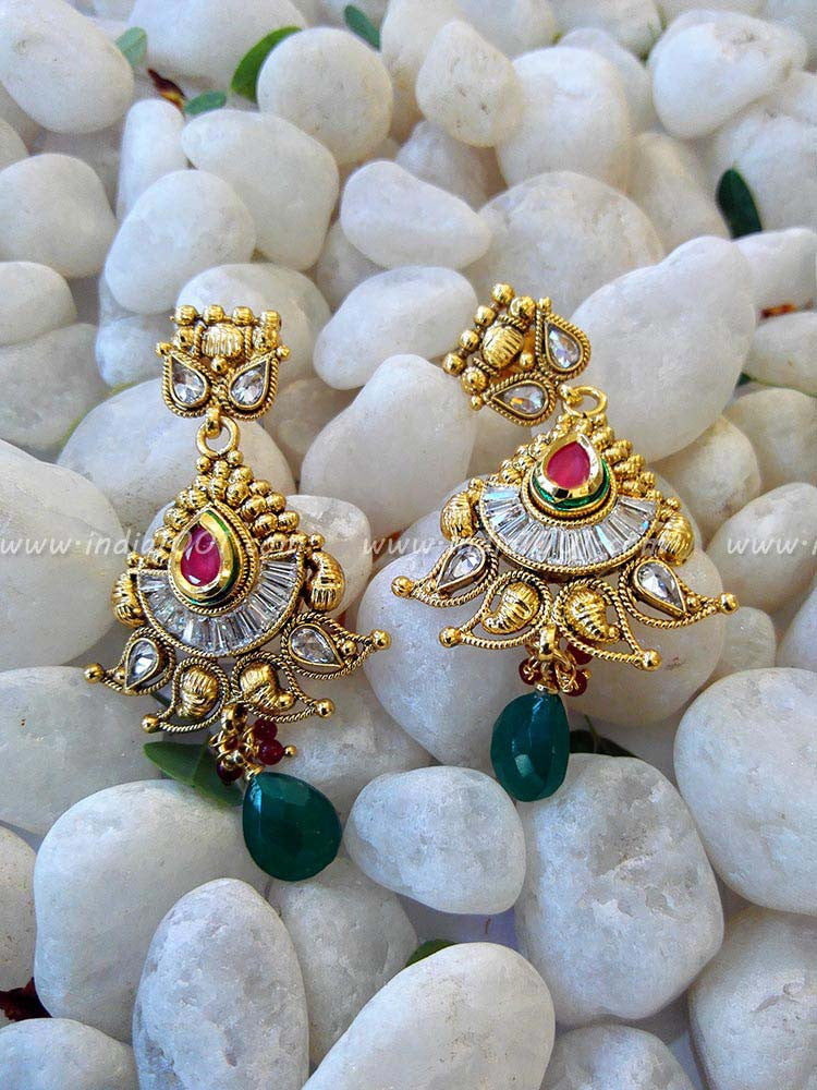 Designer Kundan & Polki Necklace set