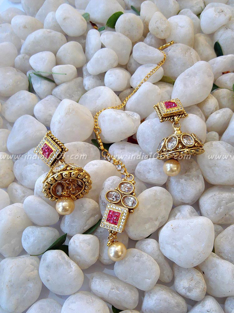 Designer Kundan & Polki Necklace set