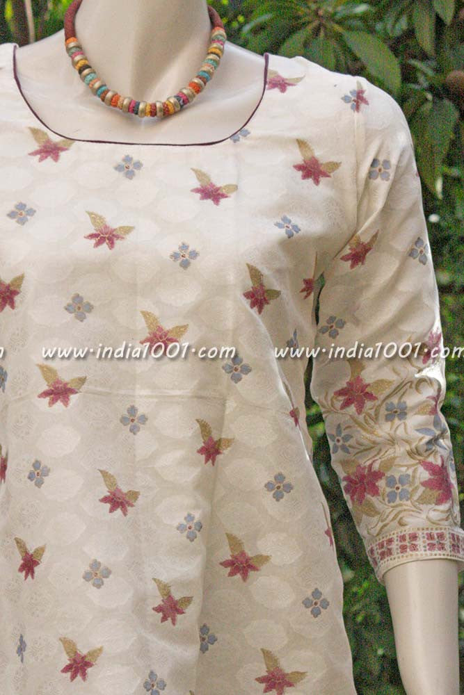 Elegant block printed kurti