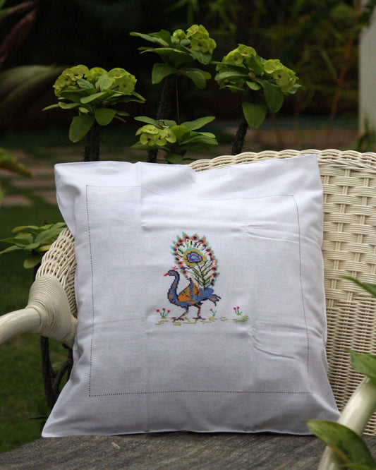 Cross Stitch Cushion Covers (Set of 2)