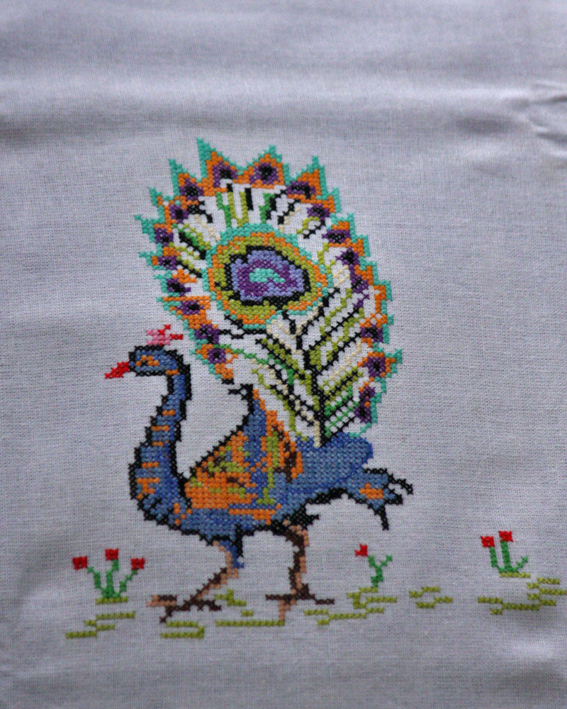Cross Stitch Cushion Covers (Set of 2)