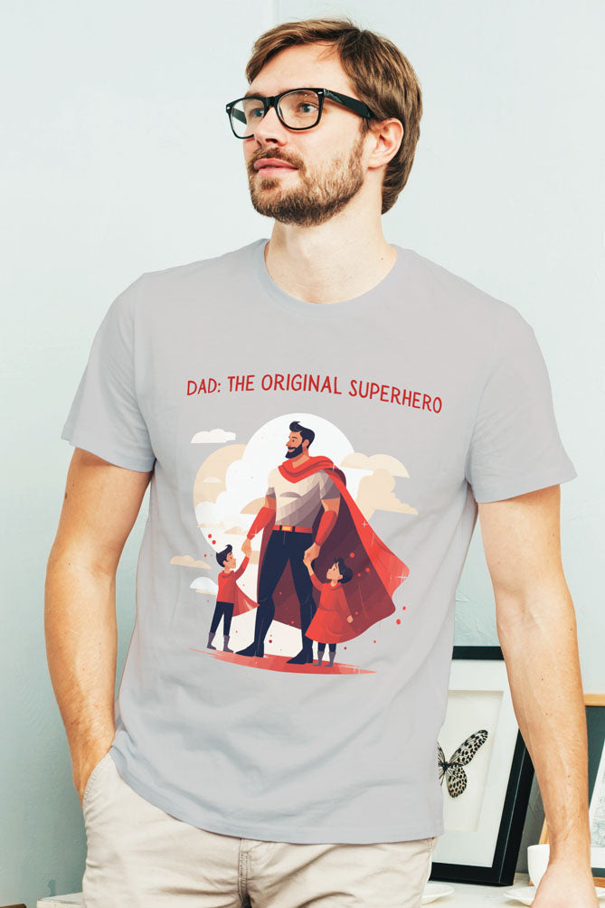 Dad : The Original Superhero - Classic Unisex T-shirt