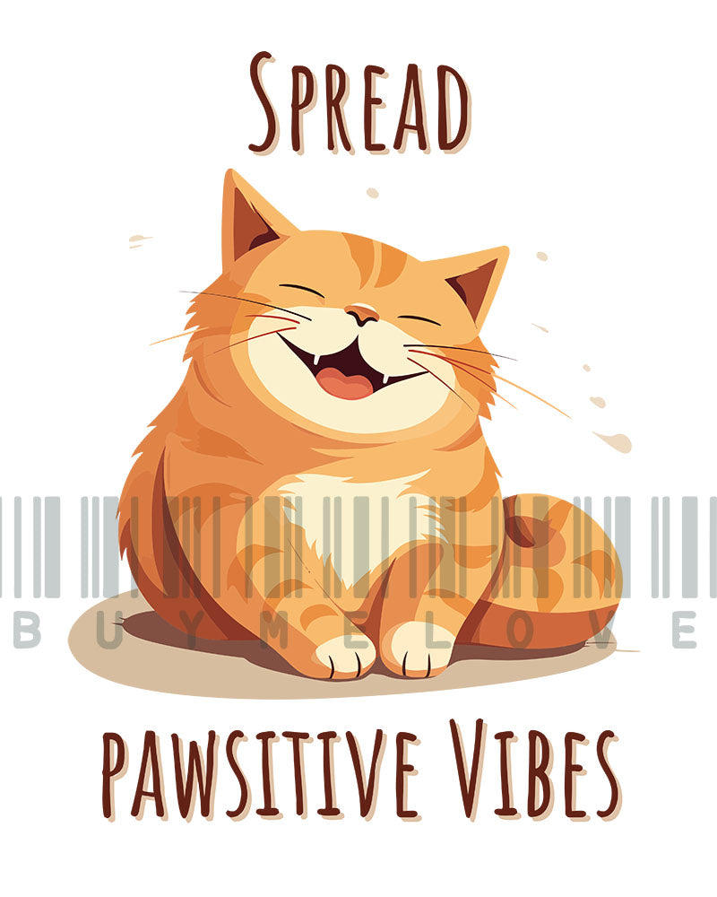 Spread Pawsitive Vibes - Classic Unisex T-shirt