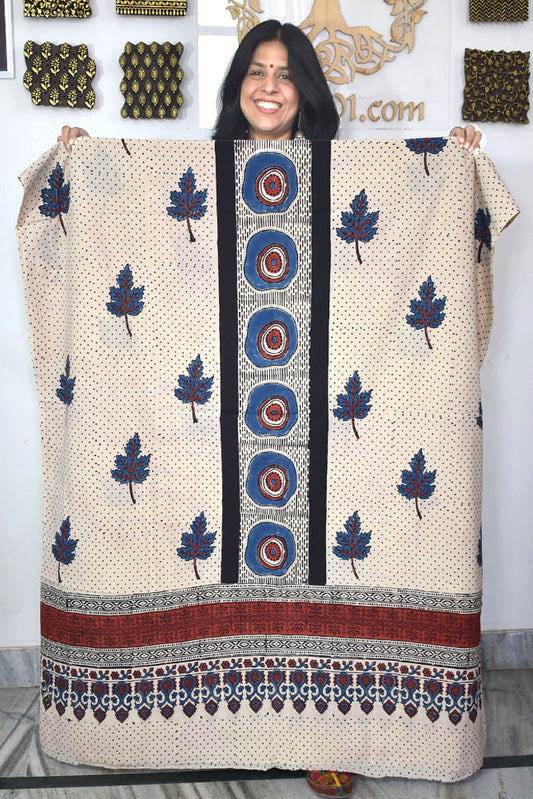 Designer Ajrakh cotton kurta/Kaftan fabrics