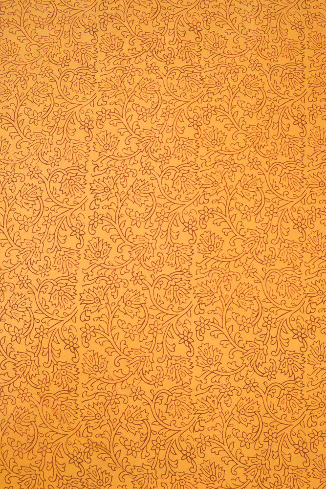 Bagh Hand Block Printed unstitched 3 pc Modal silk suit fabric from MP