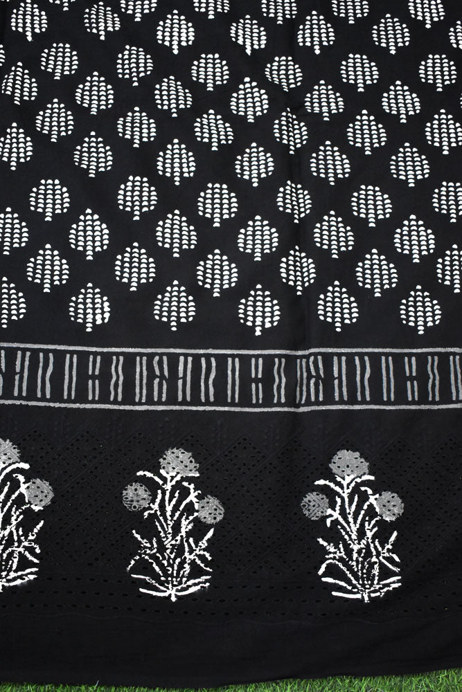 Block Printed Running Hakoba Cotton Fabric