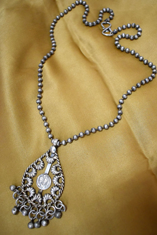Elegant Antique finish German silver Necklace