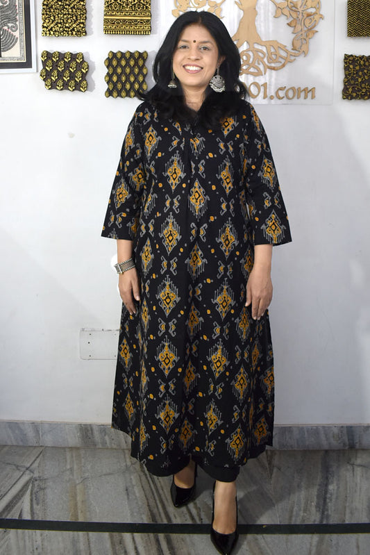 Beautiful Hand Block Printed cotton Kurta  - Size 38 to 48 ( all sizes)