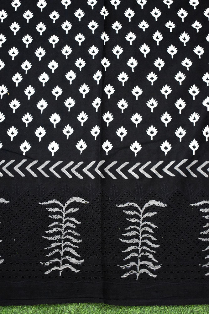 Block Printed Running Hakoba Cotton Fabric