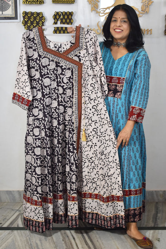 Bagh Anarkali Kurta  - size 44