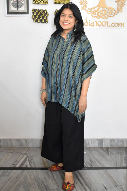 Beautiful Ajrakh Modal Silk Shirt size - 38 - 44