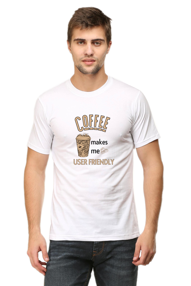 Coffee Makes me User Friendly - Classic Unisex T-shirt