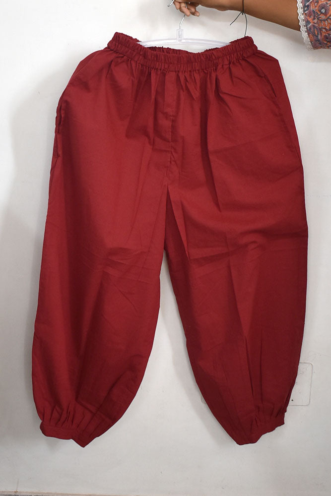 Elegant Cotton Afgani Salwar - Size 38 to 46