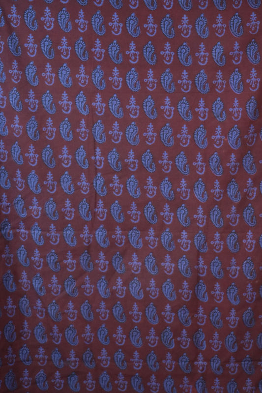 Bagh Hand Block Printed Cotton Kurta Fabric