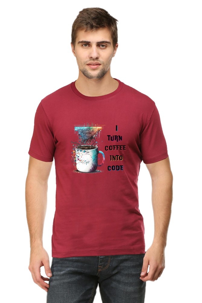 I turn coffee into code - Classic Unisex T-shirt