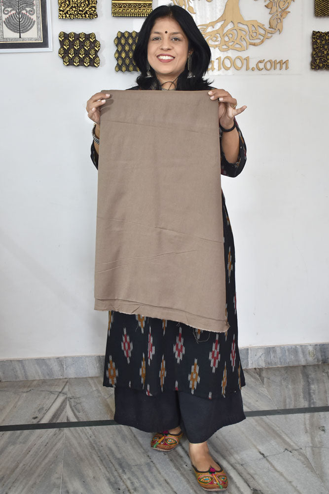 Handwoven cotton fabric - Kashish color