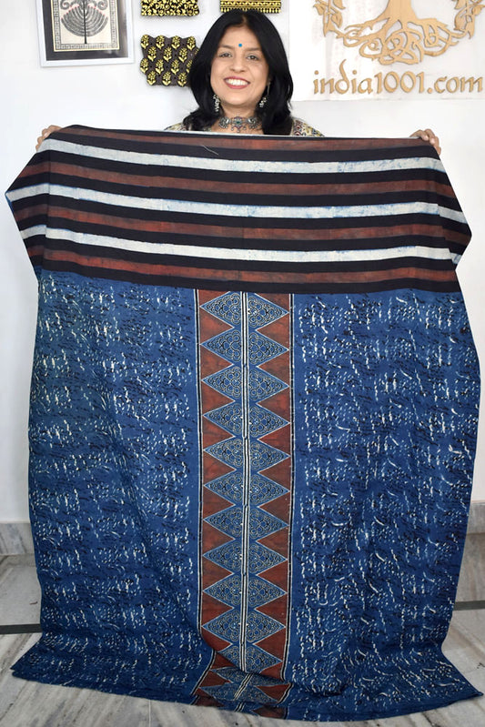 Designer Ajrakh cotton kurta/Kaftan fabrics