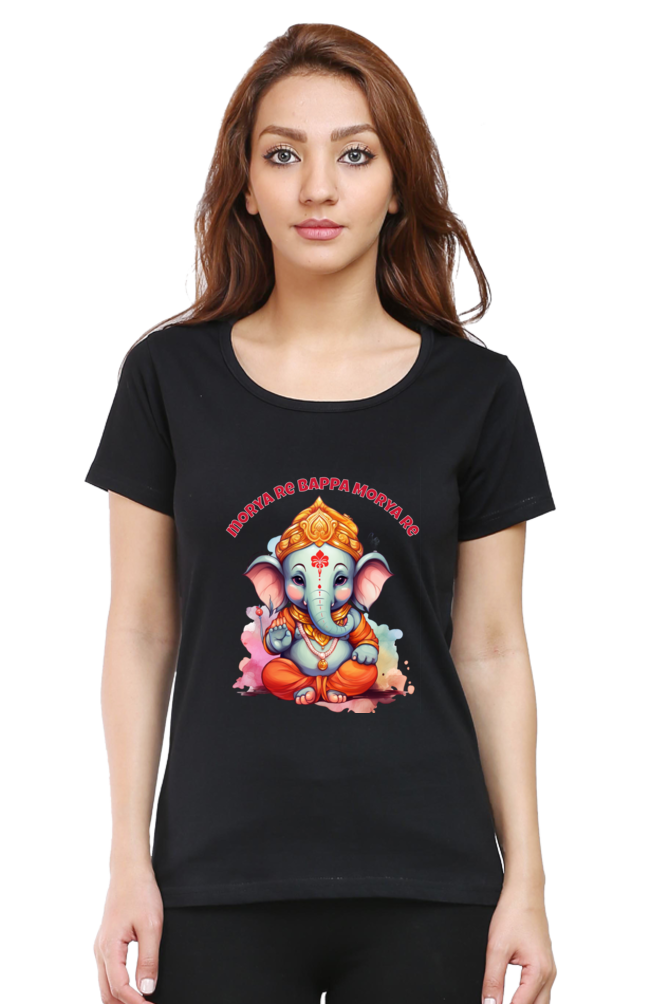 Morya Re Bappa Morya Re, Womens T-Shirt