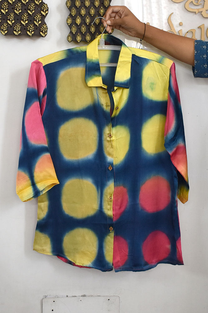 Beautiful Clamp Modal Silk Shirt size - 38 - 44