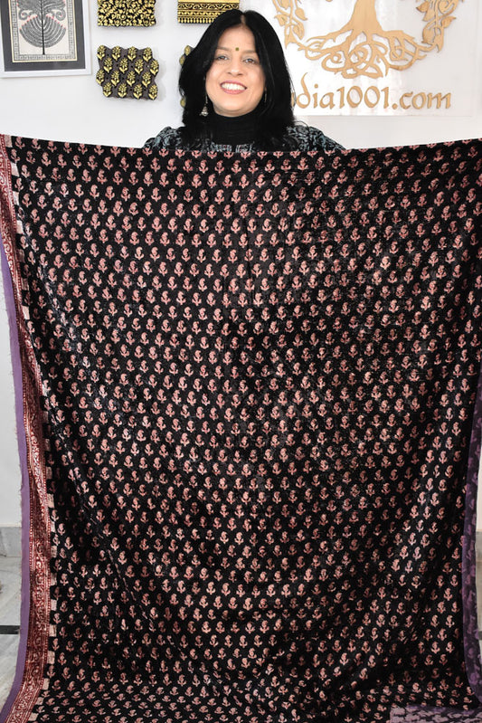 Bagh Velvet kurta fabric