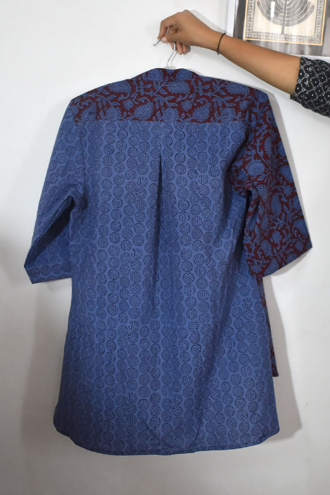 Beautiful Hand Block Printed Bagh cotton Short kurta/Top