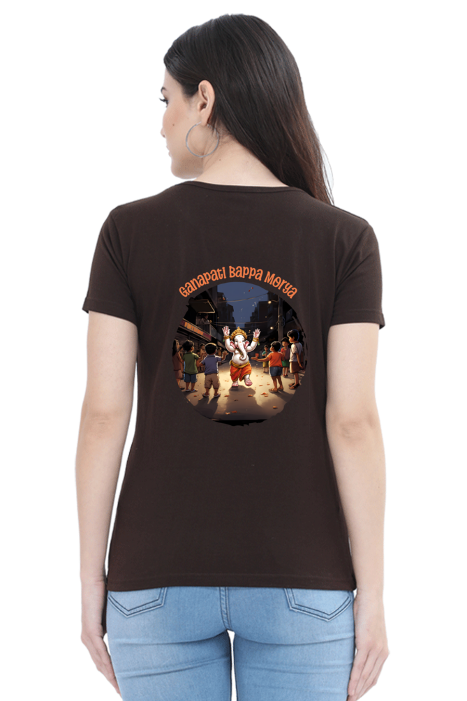 Ganapati Bappa Morya, Womens T-Shirt