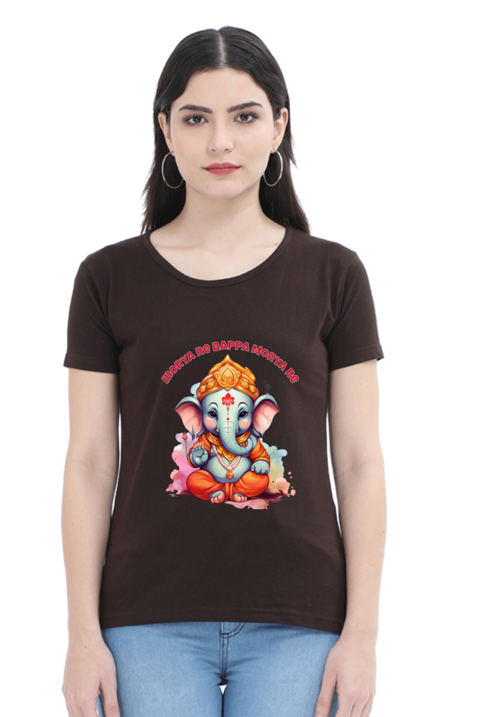 Morya Re Bappa Morya Re, Womens T-Shirt