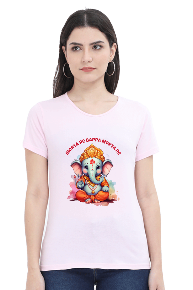 Morya Re Bappa Morya Re, Womens T-Shirt
