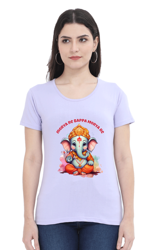 Morya Re Bappa Morya Re, Womens T-Shirt