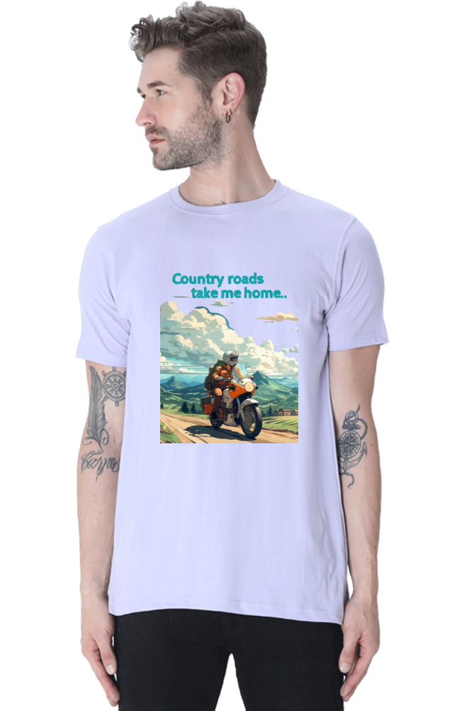 Country roads take me home - unisex t - shirt