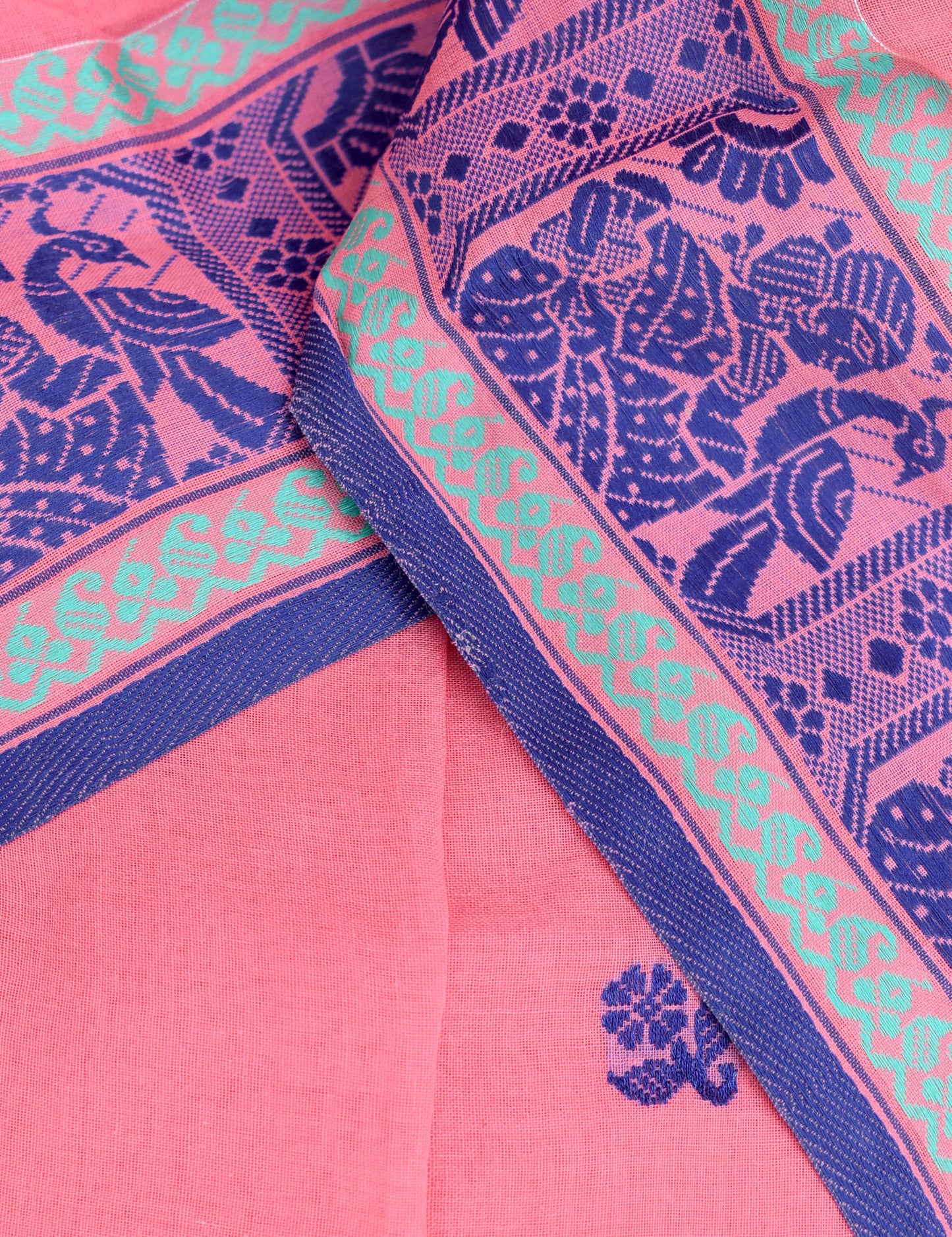 Beautiful Handcrafted Baluchari Cotton saree