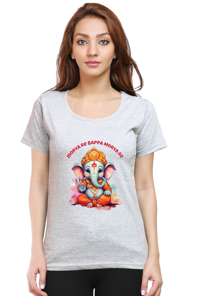 Morya Re Bappa Morya Re, Womens T-Shirt