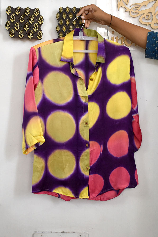 Beautiful Clamp Modal Silk Shirt size - 38 - 44