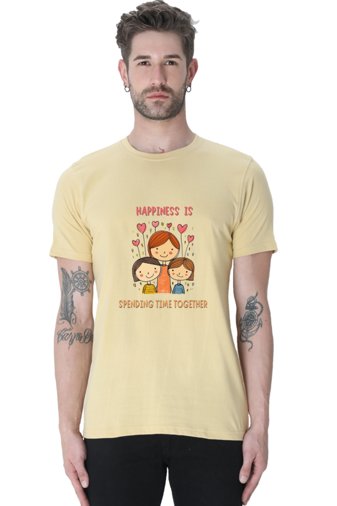 Happiness is spending time together - Unisex T-shirt