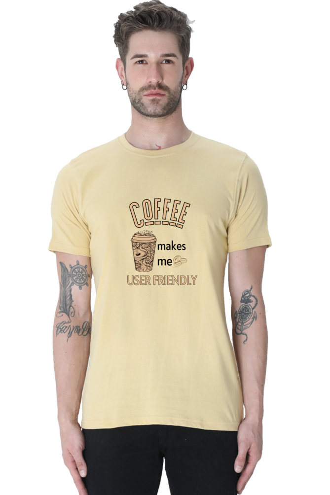 Coffee Makes me User Friendly - Classic Unisex T-shirt