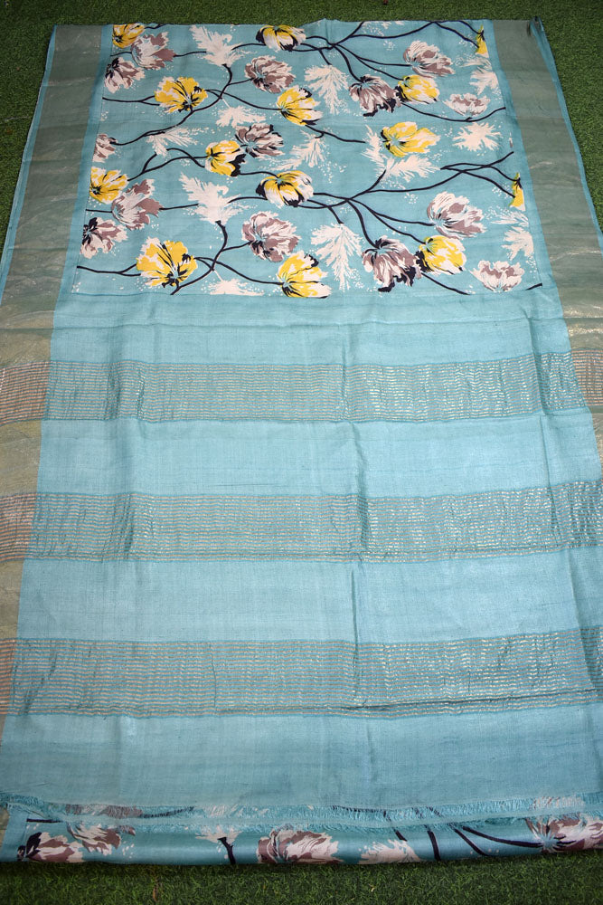 Beautiful Tussar Silk Saree