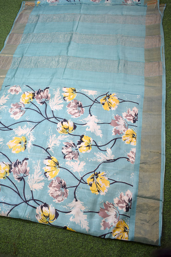 Beautiful Tussar Silk Saree